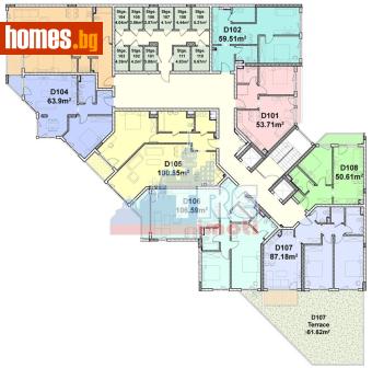 Тристаен, 165m² - Апартамент за продажба - 117464547