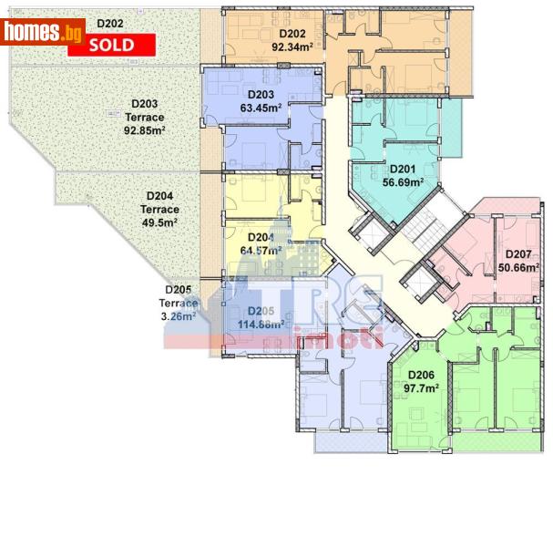 Двустаен, 168m² - Жк. Полигона, София - Апартамент за продажба - ТЕНДЕНЗ РИАЛ ЕСТЕЙТ - 117464549