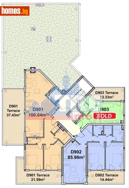Тристаен, 366m² - Жк. Полигона, София - Апартамент за продажба - ТЕНДЕНЗ РИАЛ ЕСТЕЙТ - 117464555