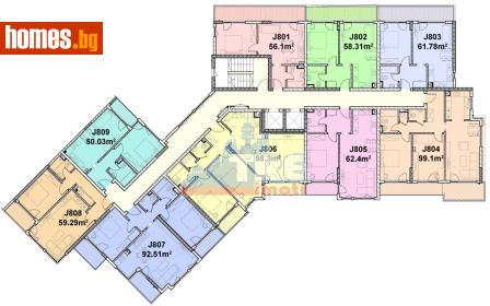 Тристаен, 109m² - Апартамент за продажба - 117464567