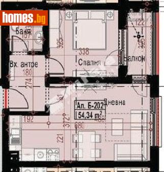 Двустаен, 64m² - Апартамент за продажба - 117479058