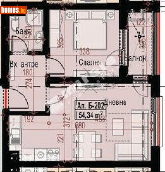 Двустаен, 64m² - Кв. Малинова Долина, София - Апартамент за продажба - МИРЕЛА - 117479058