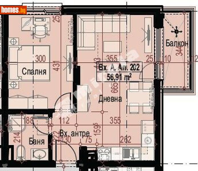 Двустаен, 66m² - Кв. Малинова Долина, София - Апартамент за продажба - МИРЕЛА - 117479062