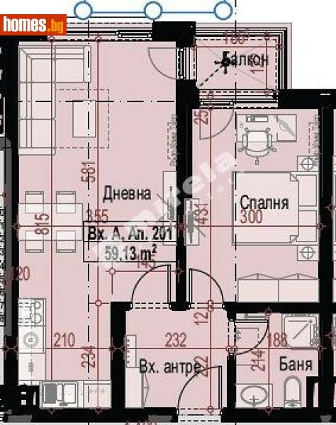 Двустаен, 69m² - Кв. Малинова Долина, София - Апартамент за продажба - МИРЕЛА - 117479064