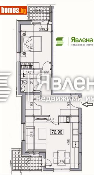 Двустаен, 86m² - Кв. Модерно Предградие, София - Апартамент за продажба - ЯВЛЕНА - 117492793