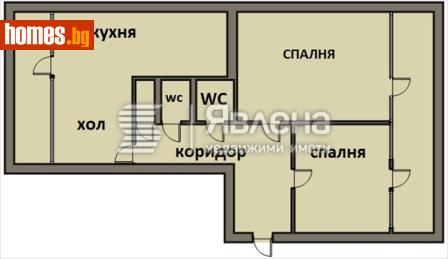 Тристаен, 80m² - Апартамент за продажба - 117492861
