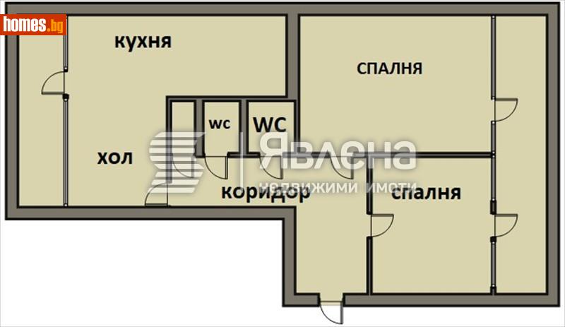 Тристаен, 80m² - Варна, Варна - Апартамент за продажба - ЯВЛЕНА - 117492861