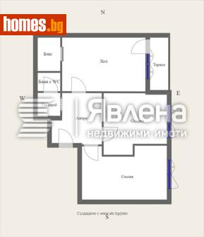 Тристаен, 70m² - Апартамент за продажба - 117493095