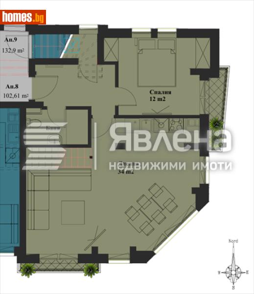 Многостаен, 129m² - Жк. Банишора, София - Апартамент за продажба - ЯВЛЕНА - 117493544