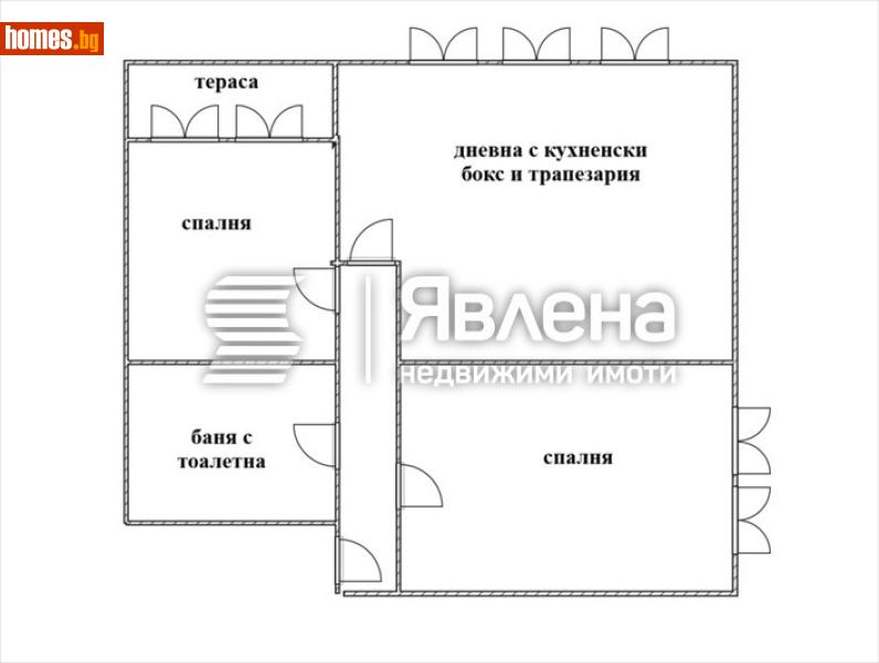 Тристаен, 108m² - Жк. Лозенец, София - Апартамент за продажба - ЯВЛЕНА - 117494336