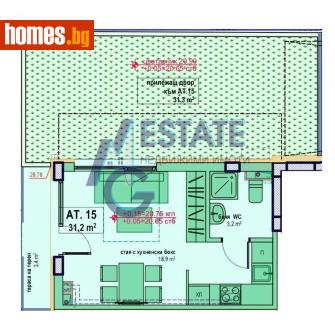 Едностаен, 70m² - Апартамент за продажба - 117521092