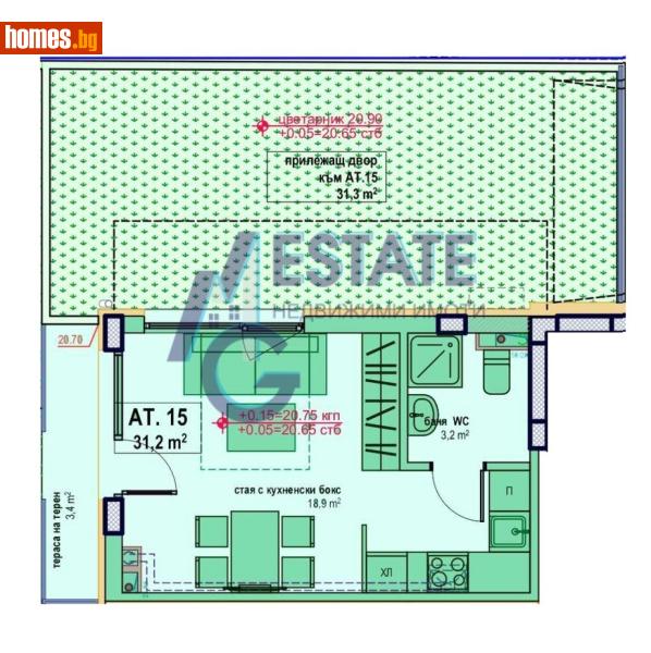 Едностаен, 70m² - Гр.Приморско, Бургас - Апартамент за продажба - ЕМ ДЖИ ЕСТЕЙТ - 117521092
