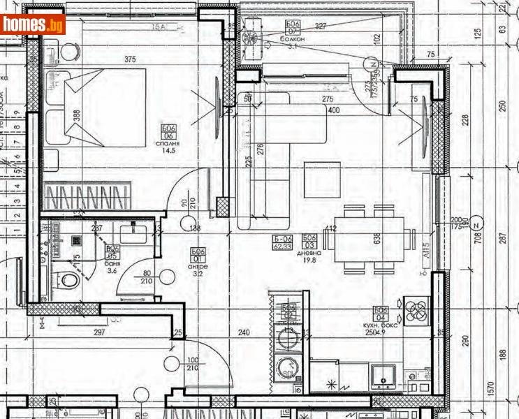 Двустаен, 71m² - Жк. Дружба 2, София - Апартамент за продажба - MD design - 117586188