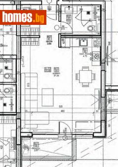 Едностаен, 60m² - Апартамент за продажба - 117586297