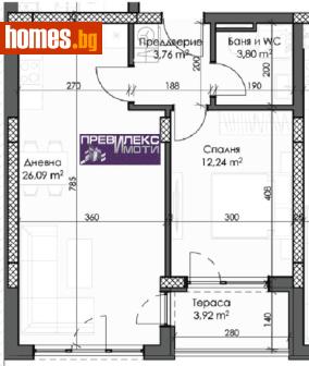 Двустаен, 70m² - Апартамент за продажба - 117586792
