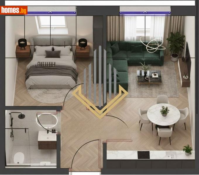 Двустаен, 71m² - Жк. Братя Миладинови, Бургас - Апартамент за продажба - Триада естейтс - 117607414