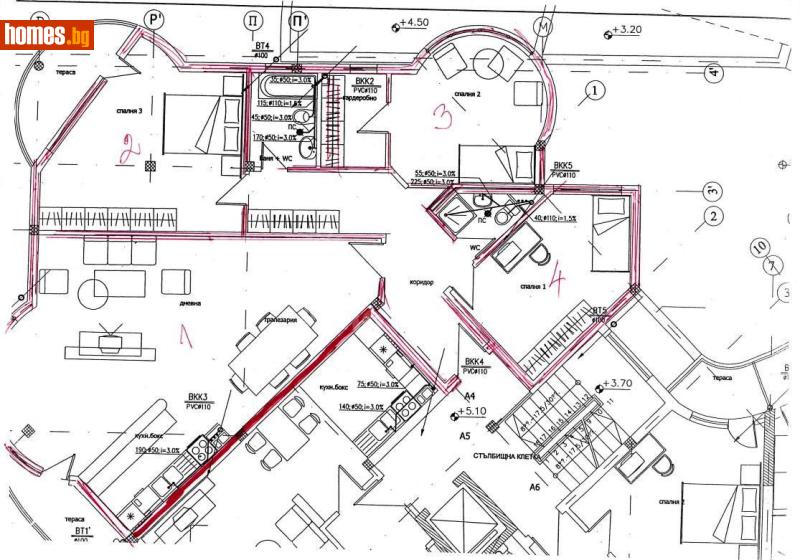 Четиристаен, 153m² - Жк. Лозенец, София - Апартамент за продажба - Имоти БГ - 117640239