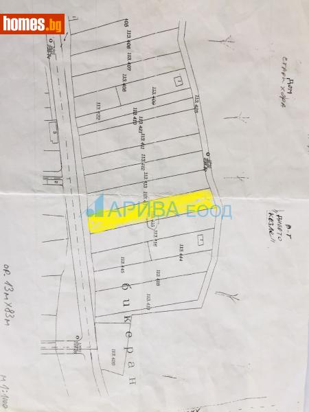 Парцел, 1075m² - Хасково, Хасково - Парцел за продажба - Арива Консулт ЕООД - 117674397