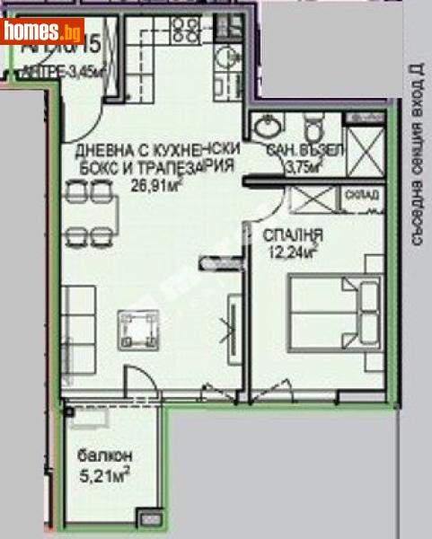Двустаен, 67m² - Жк. Обеля 2, София - Апартамент за продажба - МИРЕЛА - 117688218