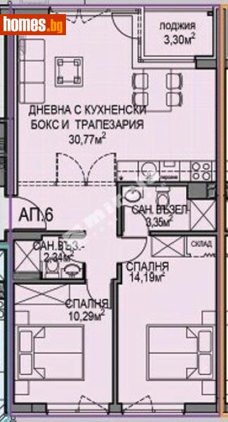 Тристаен, 86m² - Жк. Обеля 2, София - Апартамент за продажба - МИРЕЛА - 117688234