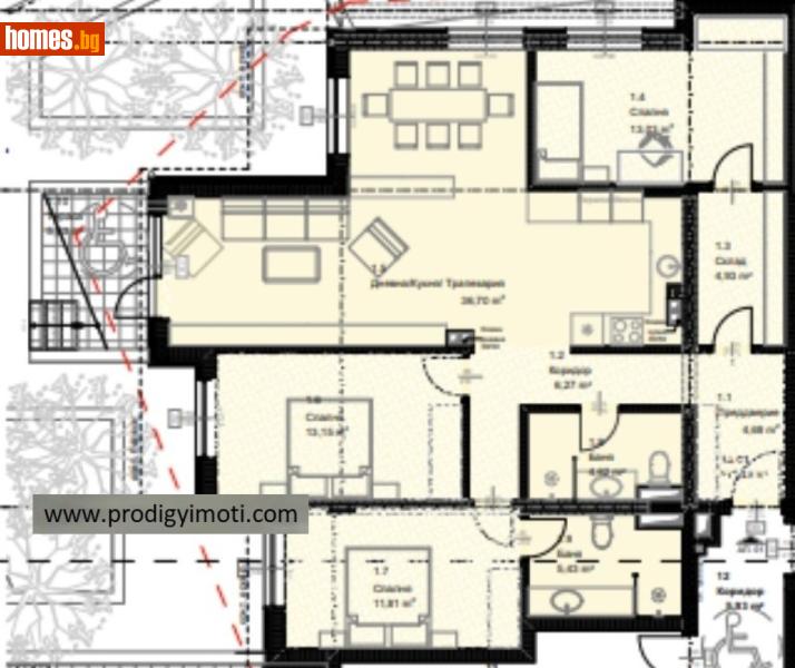 Многостаен, 250m² - Жк. Овча Купел, София - Апартамент за продажба - Продиджи - 117695458