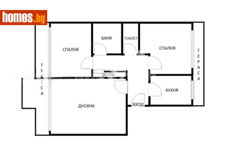 Четиристаен, 98m² - Апартамент за продажба - 117705451