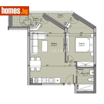 Двустаен, 70m² - Апартамент за продажба - 117707251