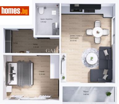 Двустаен, 65m² - Апартамент за продажба - 117707276