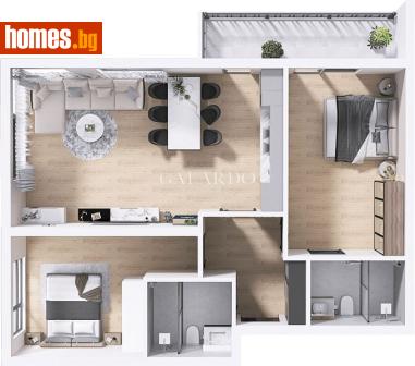 Тристаен, 101m² - Апартамент за продажба - 117707295