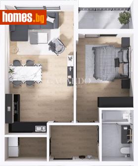 Двустаен, 68m² - Апартамент за продажба - 117707299