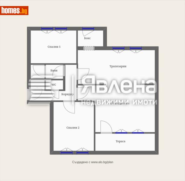 Тристаен, 92m² - Жк. Гагарин, Пловдив - Апартамент за продажба - ЯВЛЕНА - 117722632