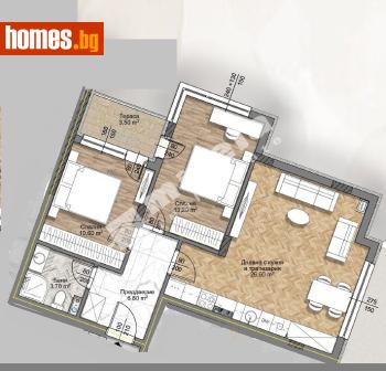 Тристаен, 93m² - Апартамент за продажба - 117741148