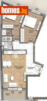 Тристаен, 98m² - Апартамент за продажба - 117741150