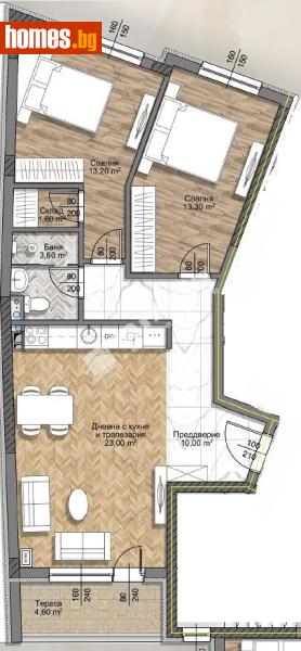 Тристаен, 98m² - Жк. Овча Купел 2, София - Апартамент за продажба - МИРЕЛА - 117741150