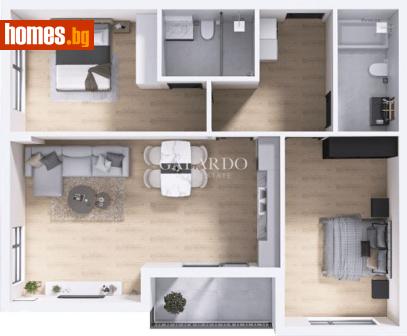 Тристаен, 111m² - Апартамент за продажба - 117747078