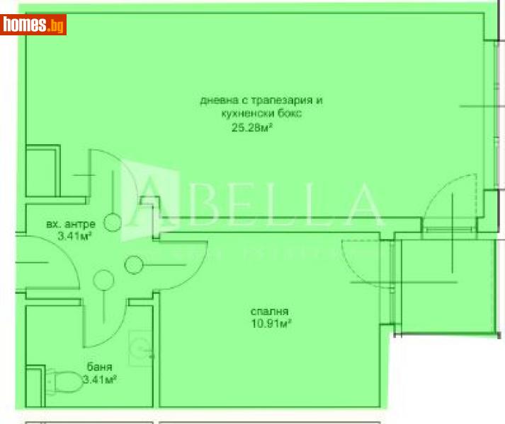 Двустаен, 63m² - Жк. Овча Купел 2, София - Апартамент за продажба - Абела - 117752065