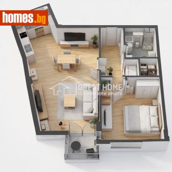 Двустаен, 74m² - Апартамент за продажба - 117752209