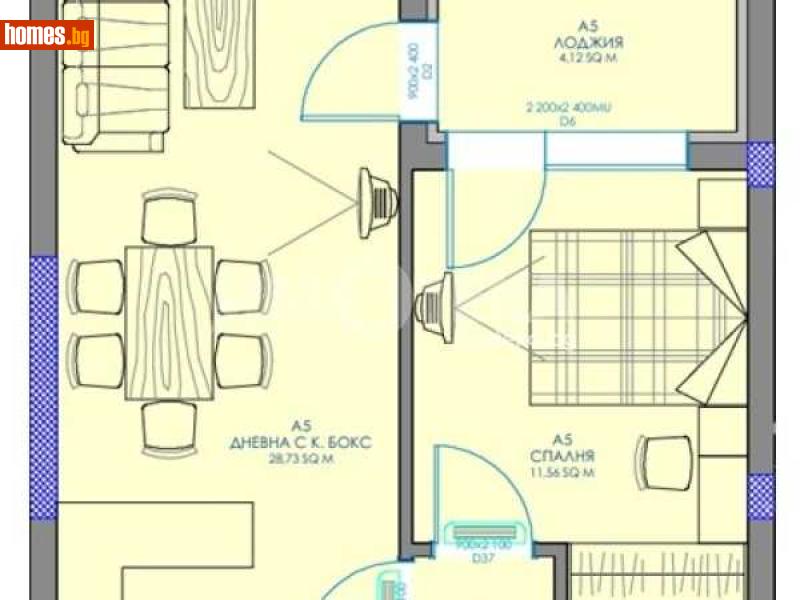 Двустаен, 74m² - Жк. Обеля 2, София - Апартамент за продажба - ИМОТЕКА АД - 117784248