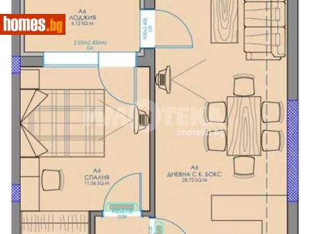 Двустаен, 74m² - Апартамент за продажба - 117784255