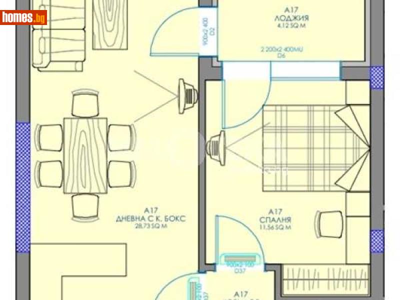 Двустаен, 70m² - Жк. Обеля 2, София - Апартамент за продажба - ИМОТЕКА АД - 117784337