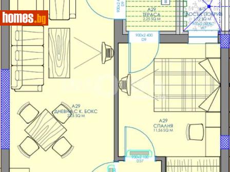 Двустаен, 69m² - Апартамент за продажба - 117784421