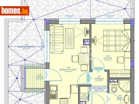 Двустаен, 84m² - Апартамент за продажба - 117784435