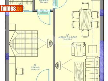 Двустаен, 80m² - Апартамент за продажба - 117784491