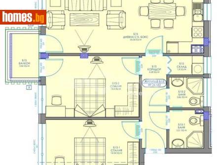Тристаен, 102m² - Апартамент за продажба - 117784547