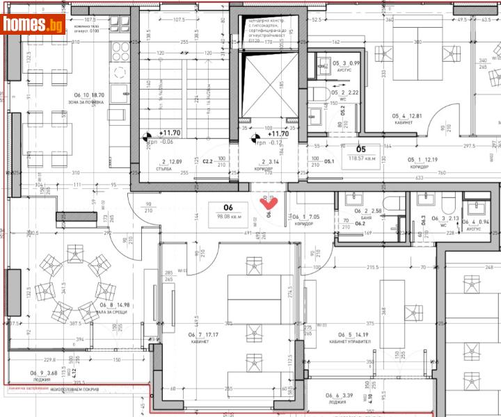 Тристаен, 119m² - Жк. Дружба 2, София - Апартамент за продажба - СИБИЕМ КОНСУЛТ ООД - 117785562