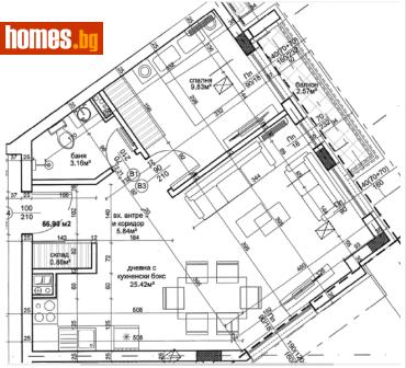 Двустаен, 67m² - Апартамент за продажба - 117785577