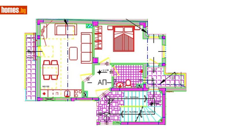 Двустаен, 75m² - Жк. Възраждане, Бургас - Апартамент за продажба - ЕМ ДЖИ ЕСТЕЙТ - 117786120