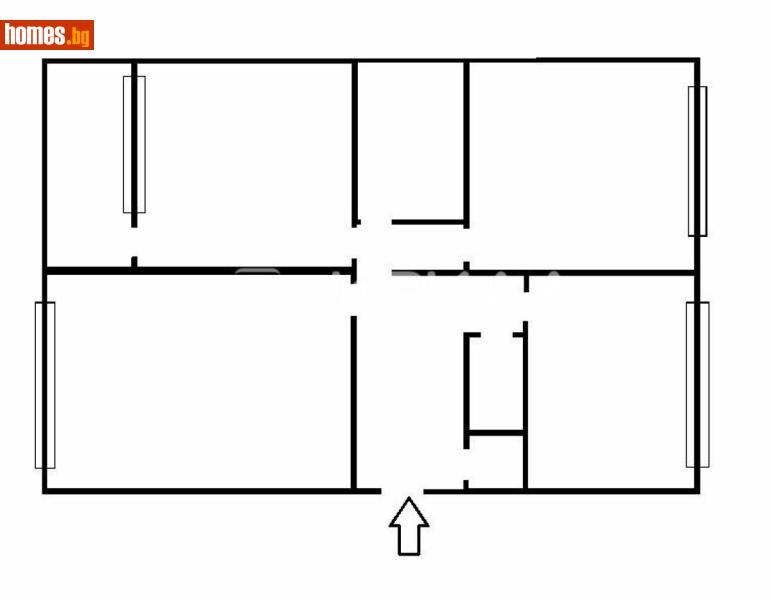 Тристаен, 8m² - Жк. Надежда 2, София - Апартамент за продажба - Ирида - 117805659