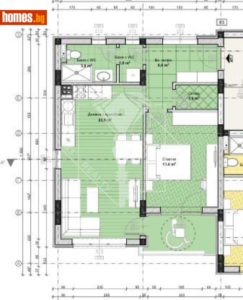 Двустаен, 78m² - Кв. Остромила, Пловдив - Апартамент за продажба - 33 Realty - 117813451