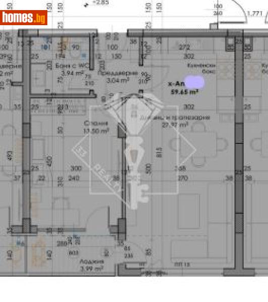 Двустаен, 74m² - Жк Южен, Пловдив - Апартамент за продажба - 33 Realty - 117813467